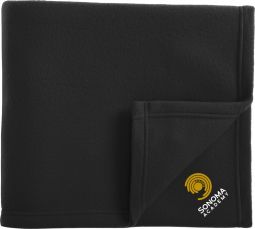 Fleece Blanket, Black